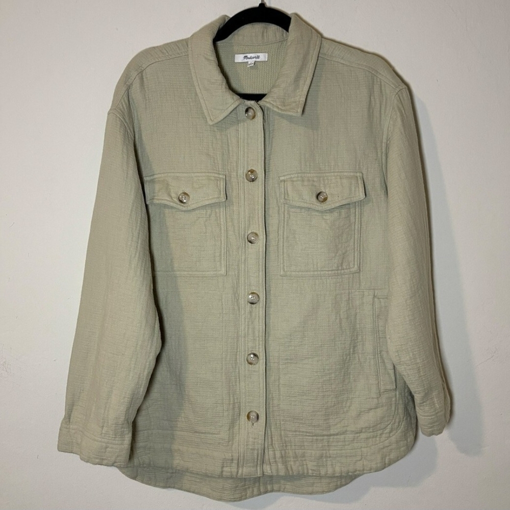 Madewell Light Olive Jacket/ Shacket